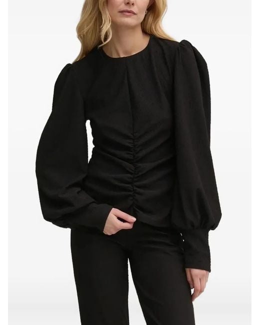 Top Con Maniche A Palloncino di Gestuz in Black