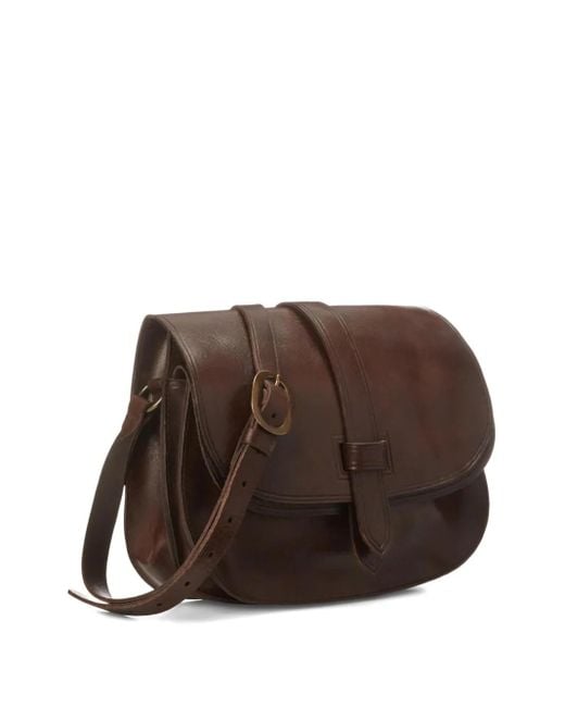 RRL Brown Cassidy Crossbody Bag