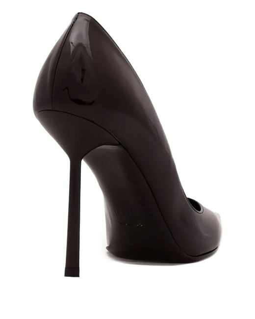 Le Silla Black 105Mm Pointed-Toe Stiletto Pumps
