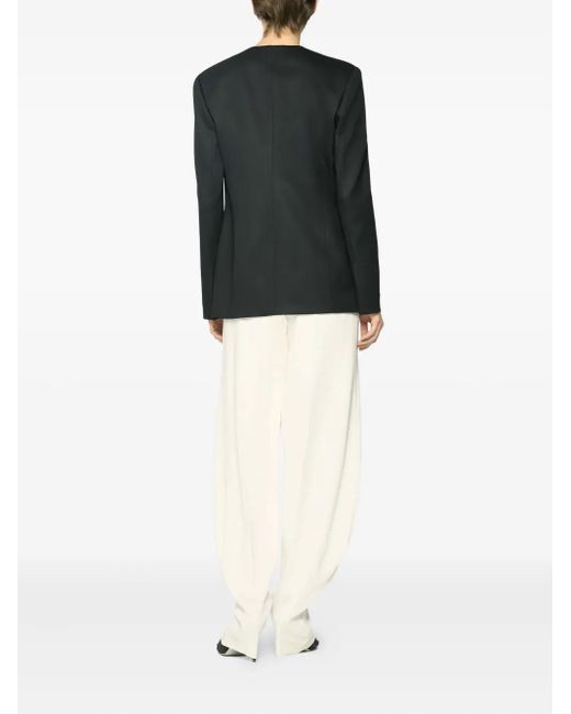 Genny Black Contrasting~Panel Blazer