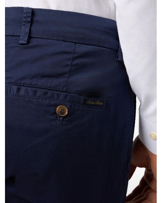 Brooks Brothers Blue Cotton Trousers for men
