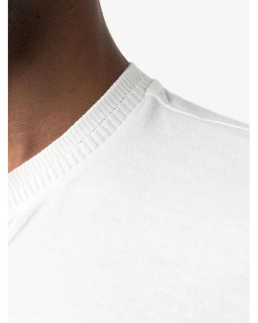 Orlebar Brown White V-Neck Cotton Jumper for men
