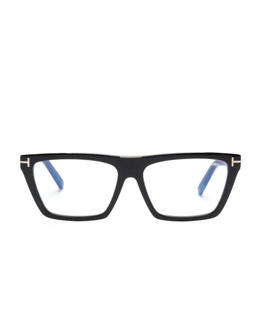 Lunettes De Vue À Monture Rectangulaire Tom Ford en coloris Black