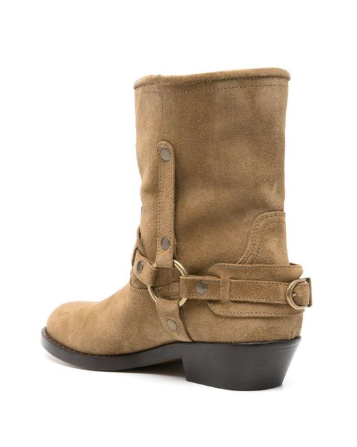 Isabel Marant Brown Ildred Suede Boots