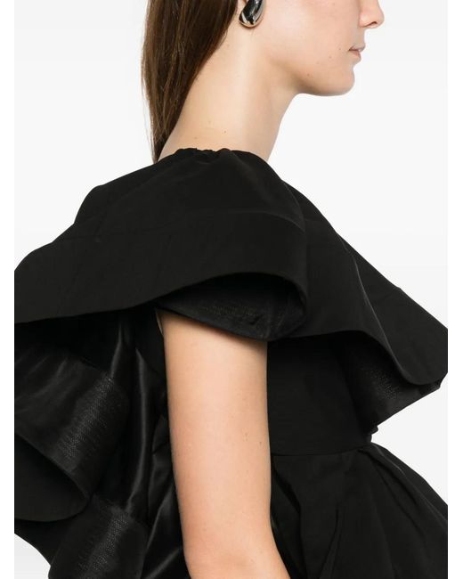 Viktor & Rolf Black Ruffled Blouse