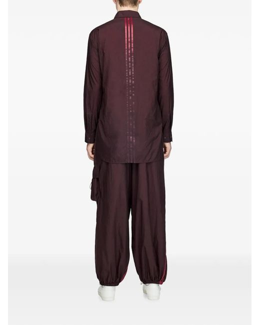 Y-3 Purple Gradient-Stripe Cargo Pants