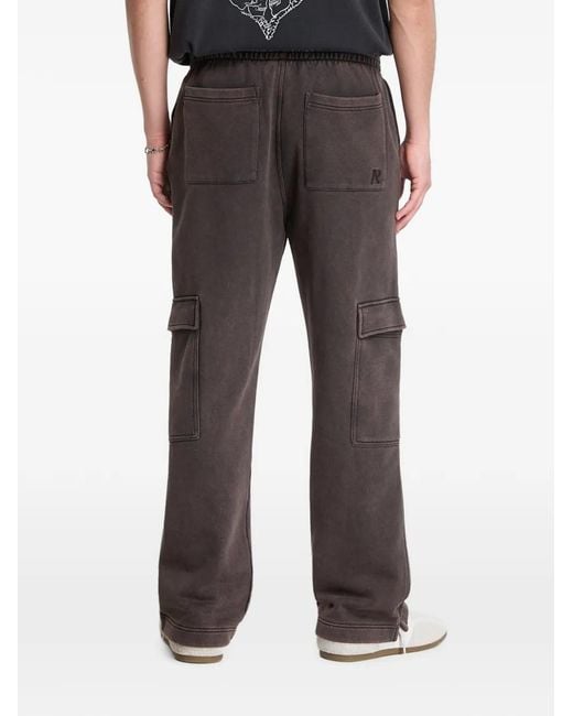 Represent Black Initial Cargo Pants for men