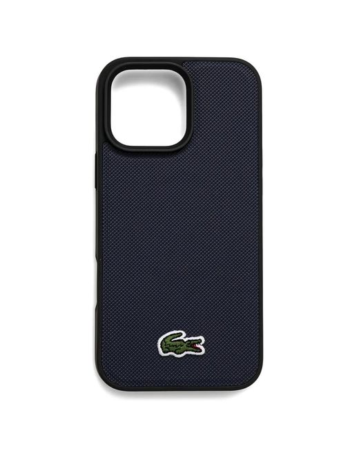 Lacoste Blue Logo-Patch Iphone 16 Pro Max 6.9 Case