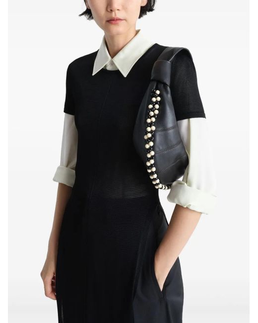 Lemaire Black Mini Fortune Handbag