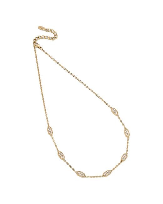 Karl Lagerfeld Metallic Polish-Finish Necklace