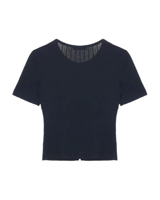 Samsøe & Samsøe Blue Sajuni Ribbed Button Cardigan