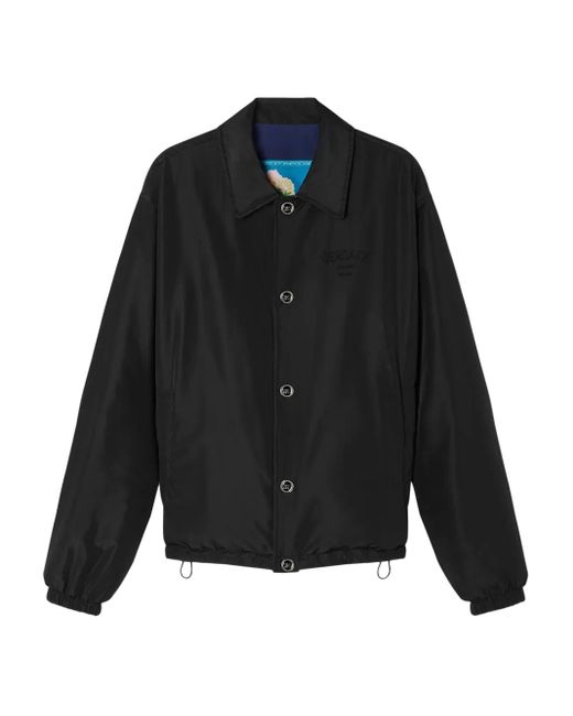 Versace Wendbare Gallery Blousonjacke in Blue für Herren