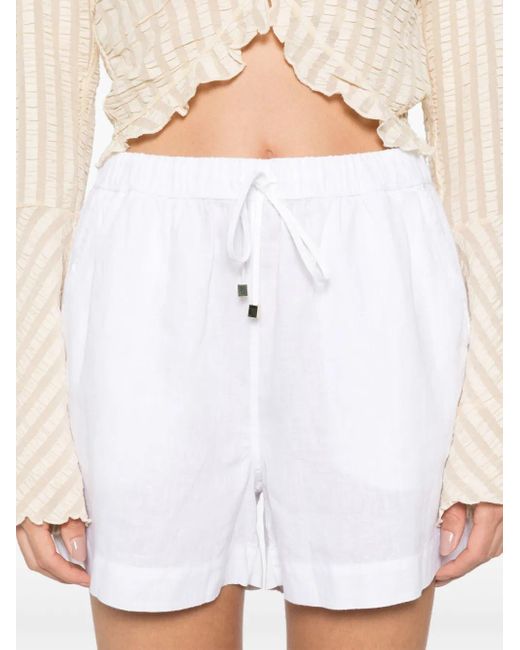 Short En Lin Heidi Klein en coloris White