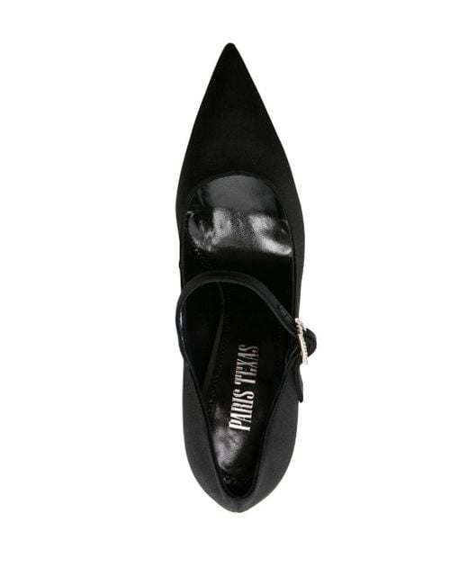 Zapatos Mary Jane Livia con tacón de 105 mm Paris Texas de color Black