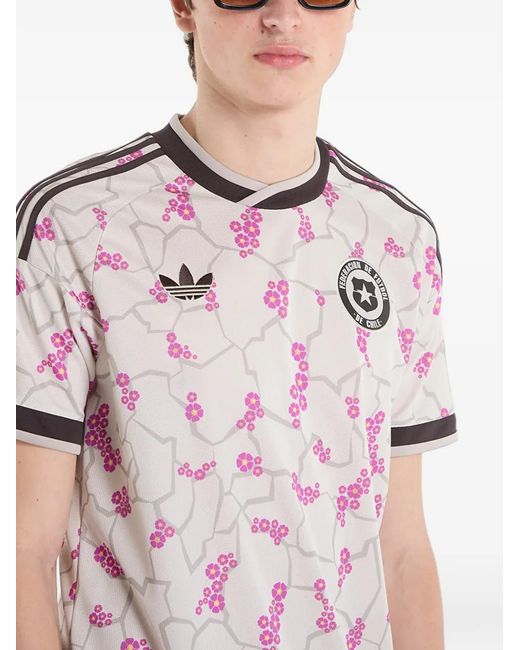 Adidas White Chile 26 Away Jersey for men