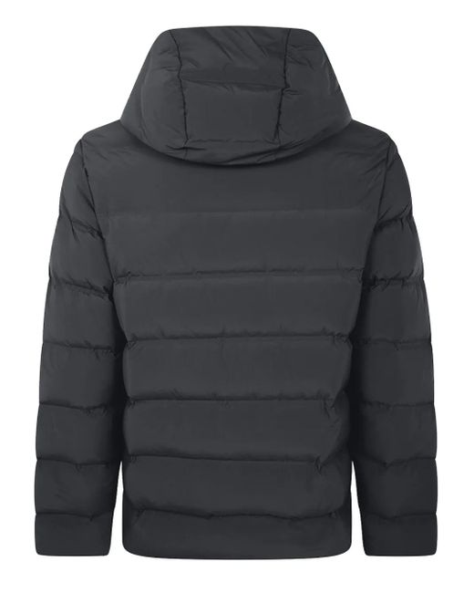 Rrd Black Zip-Up Hooded Jacket for men
