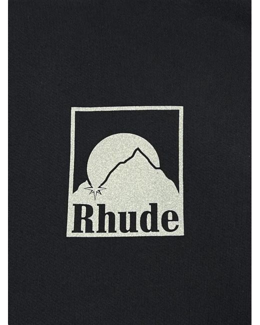 Rhude Blue Moonlight Badge Hood for men