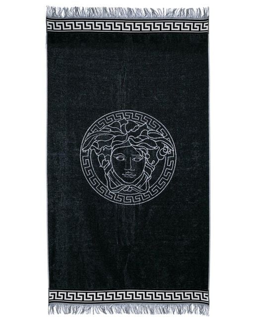 Versace Badetuch mit Medusa-Logo in Schwarz | Lyst AT