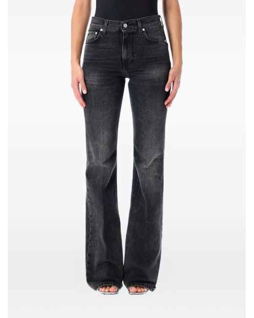 Haikure Blue Flora Authentic Wash Jeans