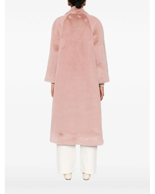 Parlor Pink Scarf Coat