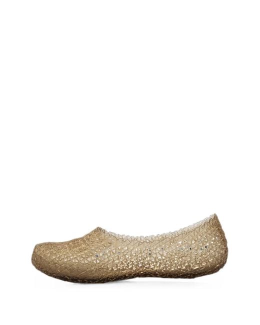 Melissa White Ballerines Campana Papel Hug