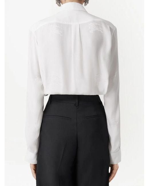 Burberry White Shirts