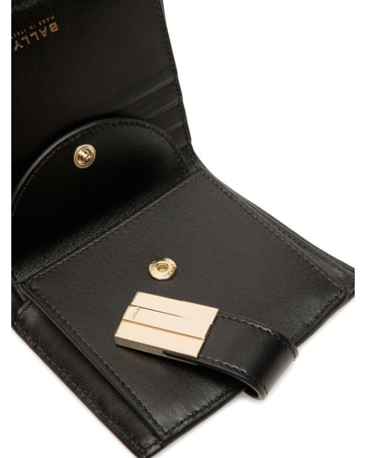 Bally Black Ollam Leather Wallet