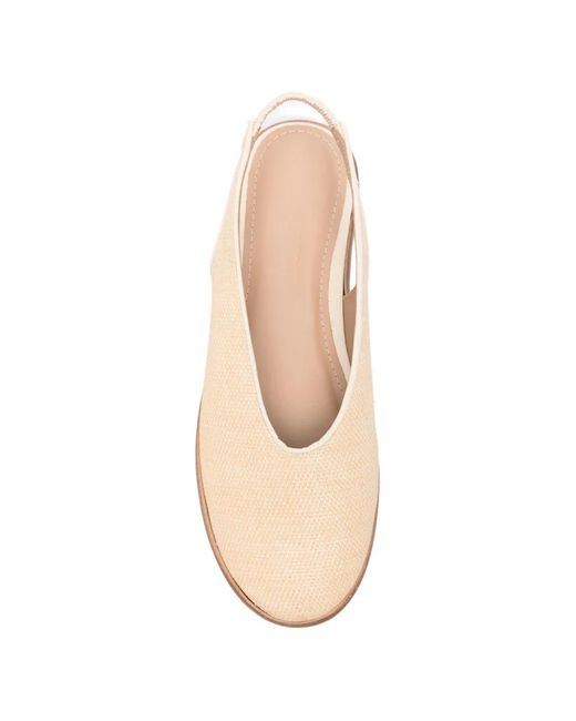Ammb Milano Natural Slingback Pumps