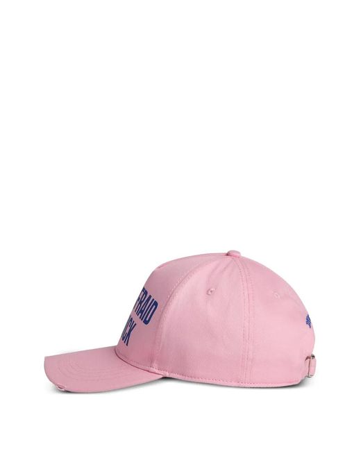 DSquared² Rocco Baseballkappe in Pink für Herren