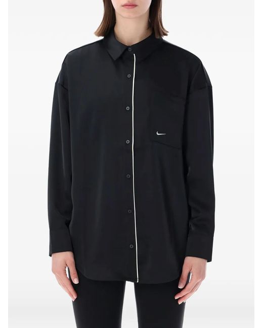 Nike Black Oversized Shirt