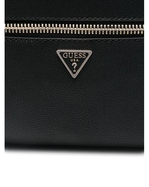 Guess Black Zip-Fastening Backpack