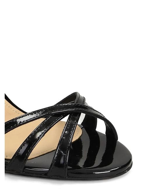 Fratelli Russo Black Sandales En Cuir Tesa À Brides Croisées
