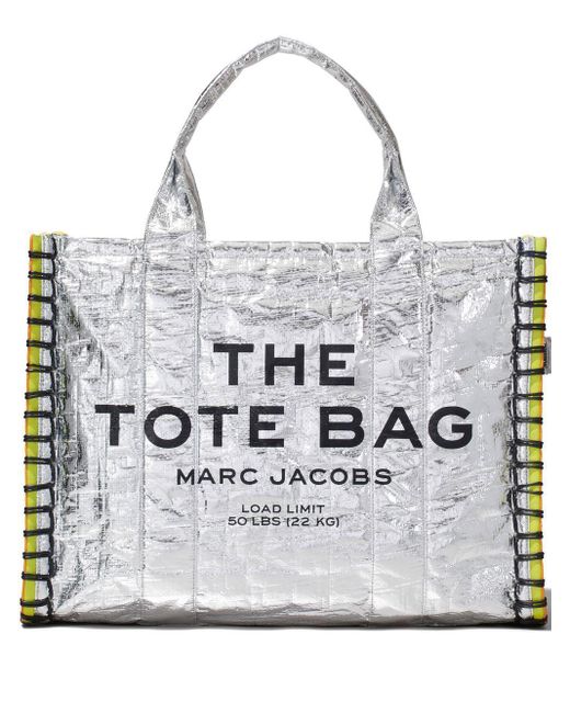 Marc Jacobs The Tarp Xl Tote Bag in Metallic Lyst UK