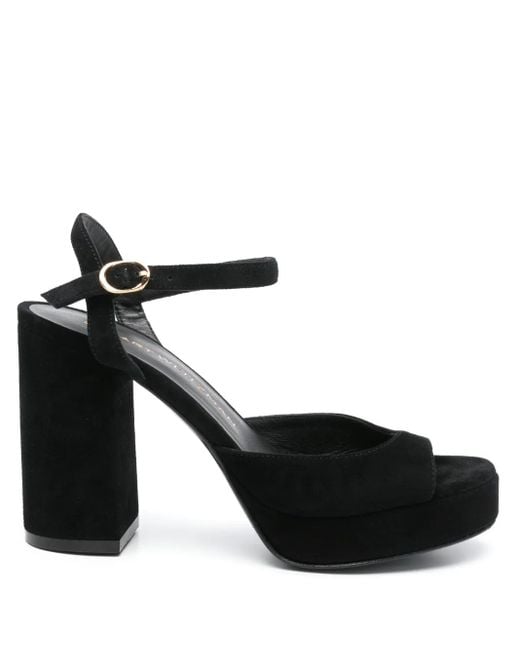 Stuart Weitzman Black Dayna Ii Sandals