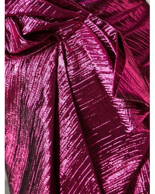 Lanvin Gathered Detail Pencil Skirt