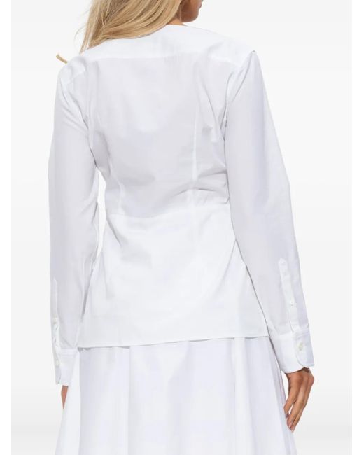 Jacquemus Blouse Met Lange Mouwen in het White