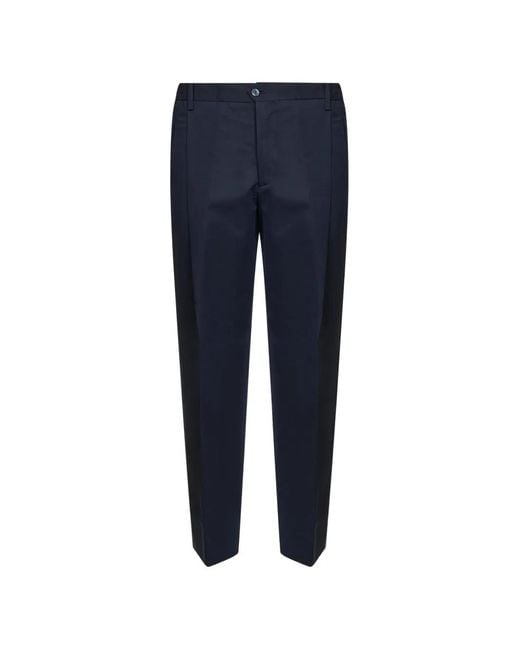 Briglia 1949 Blue Straight-Leg Trousers for men