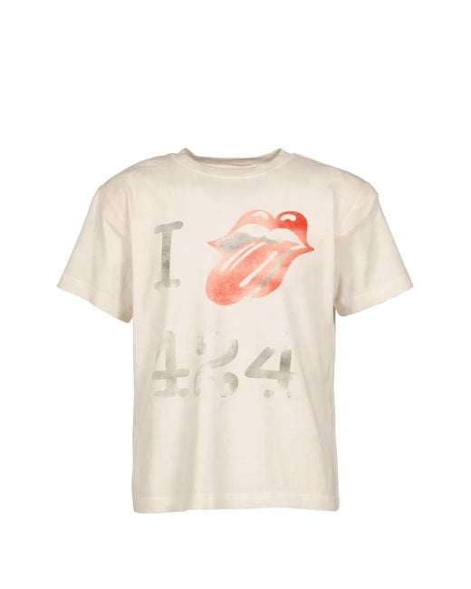 424 White I Love T-Shirt for men