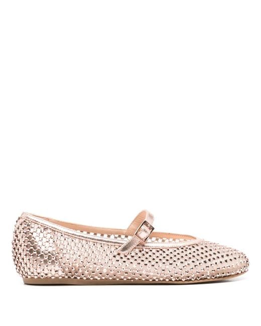 Le Silla Pink 'Gilda' Ballet Flats