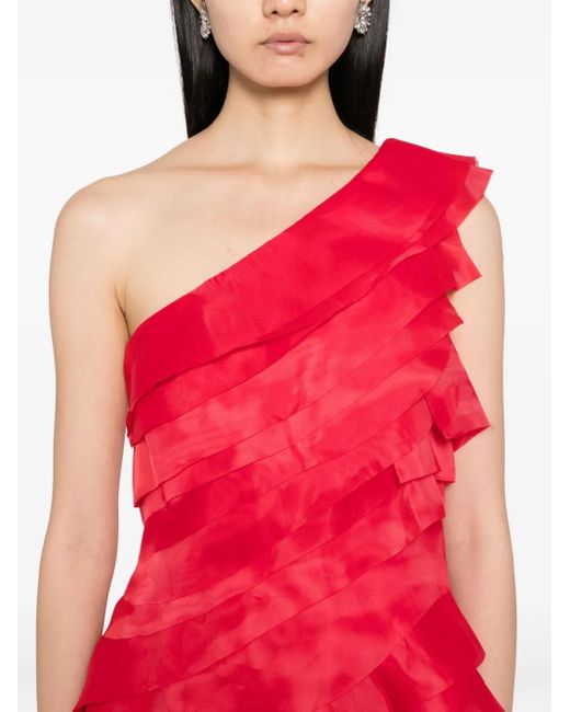 Saiid Kobeisy Layered Organza Dress