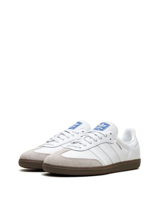 Adidas Samba Og "double White Gum" Sneakers