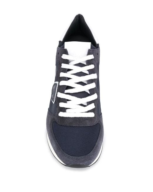 Philippe Model Blue Sneakers for men