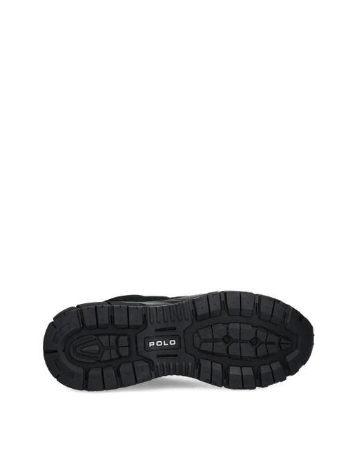 Polo Ralph Lauren Black Leather Sneakers for men