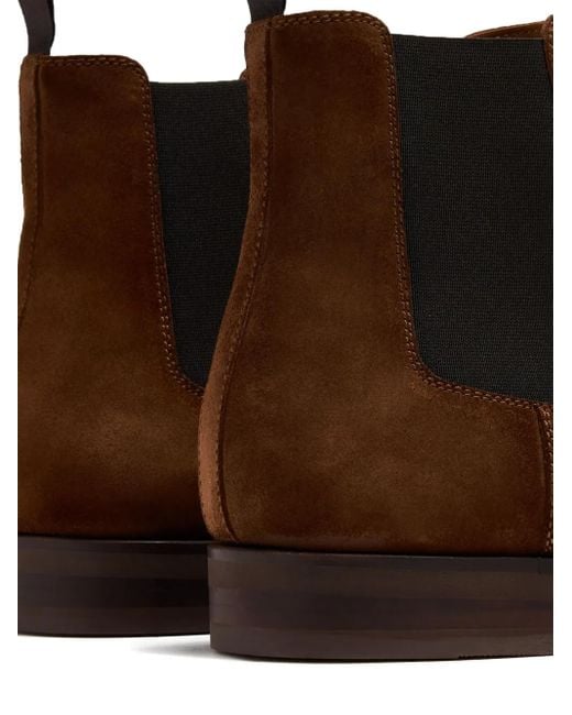 Magnanni Shoes Brown Java Chelsea Boots for men