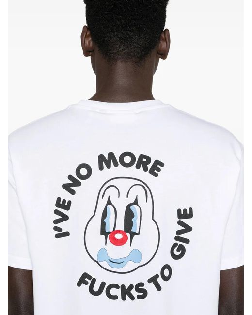 Gcds White Clown T Shirt for men