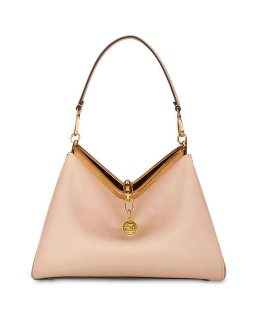 Etro Natural Medium Vela Shoulder Bag