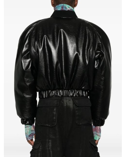 Chaqueta Bómber Con Cremallera LỰU ĐẠN de hombre de color Black