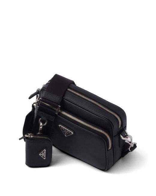 Prada Black Shoulder Bags for men