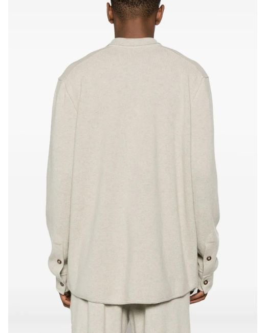 LeKasha Natural Minsk Organic Cashmere Cardigan for men