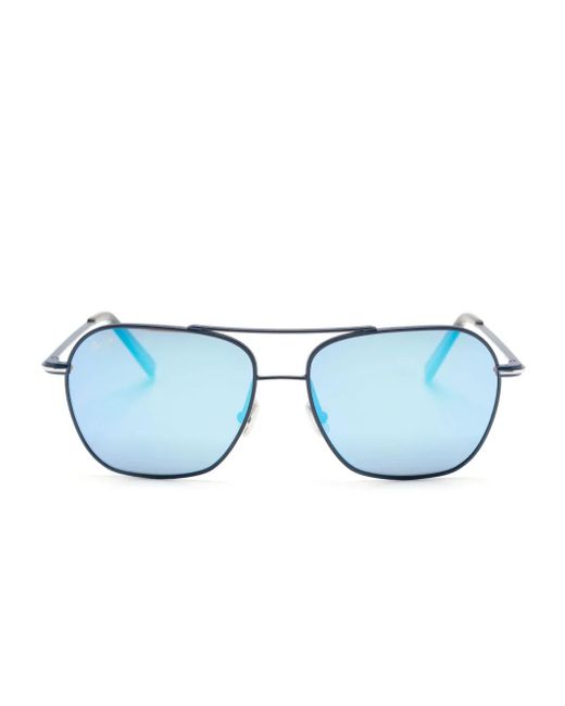 Maui Jim Blue Mano Pilot-Frame Sunglasses